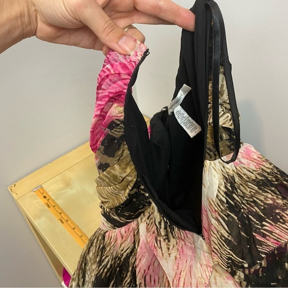 Diane von Furstenberg • Brighton Tiered silk chiffon Dress - Picture 9 of 16